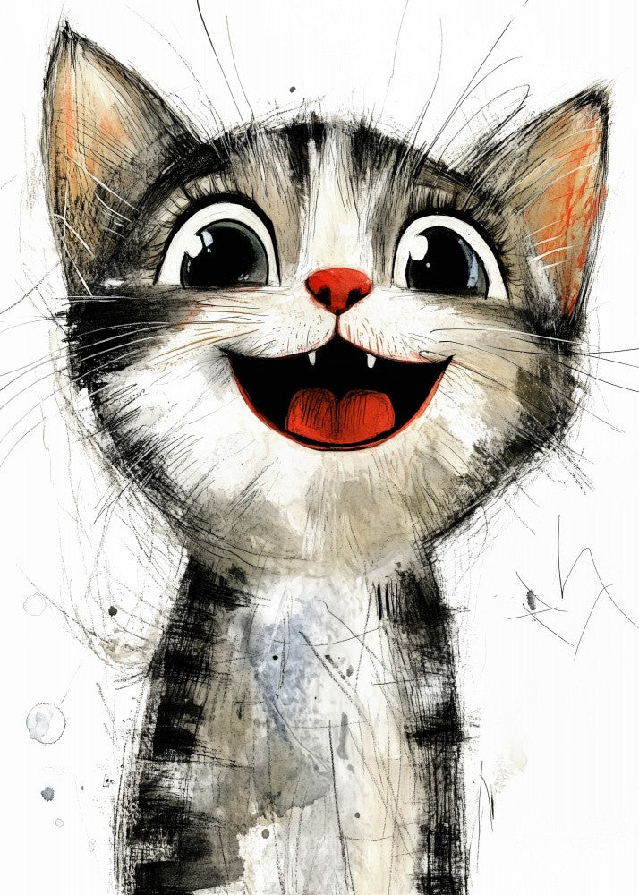Drawing Cat Animal Art (18)