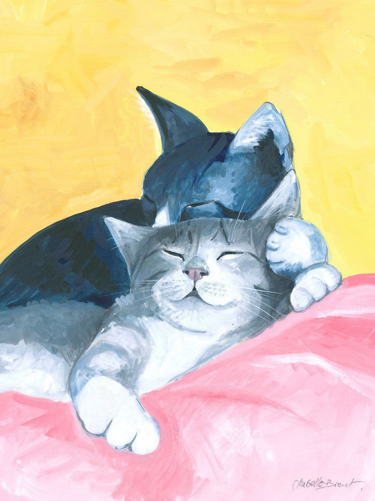 Siesta Cats Abstract