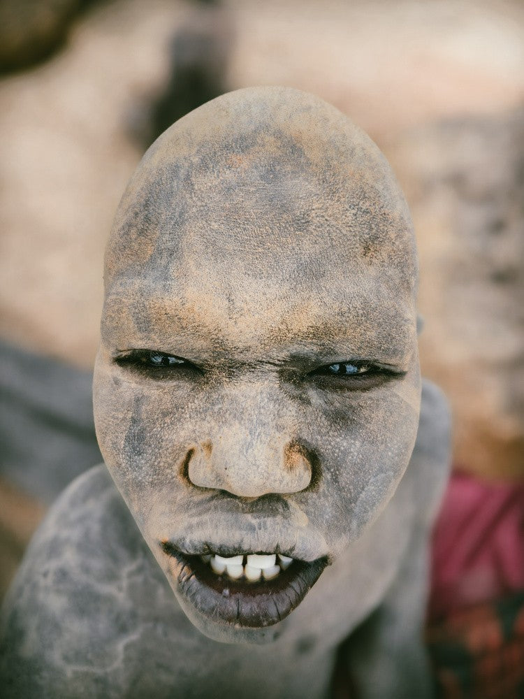 Mundari face portrait