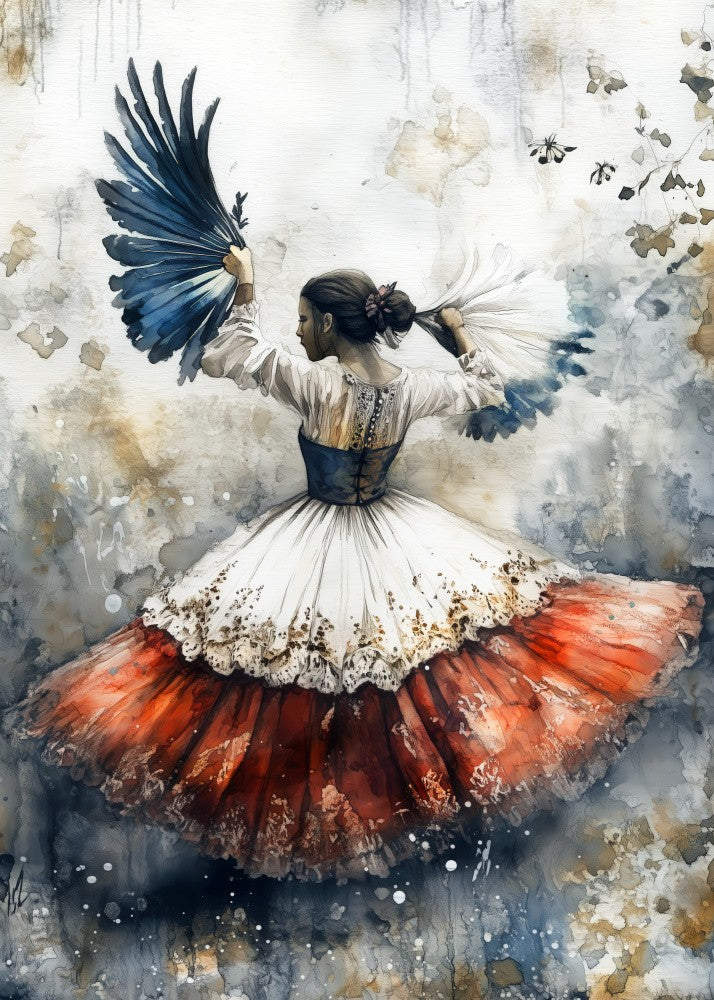 Dancer Watercolor Art (11)