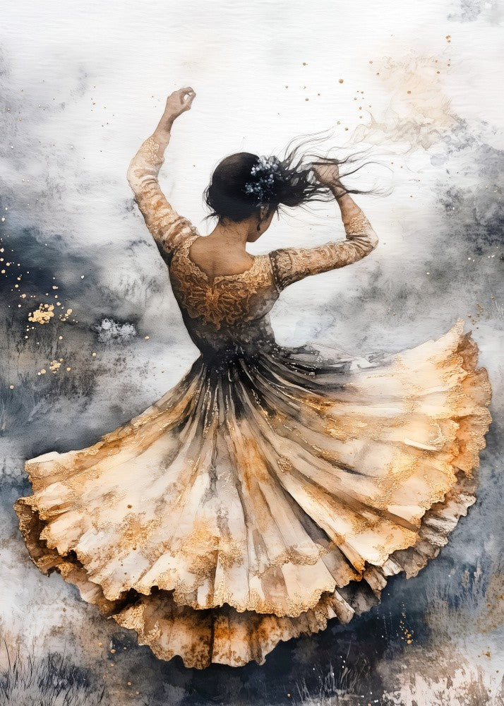 Dancer Watercolor Art (12)