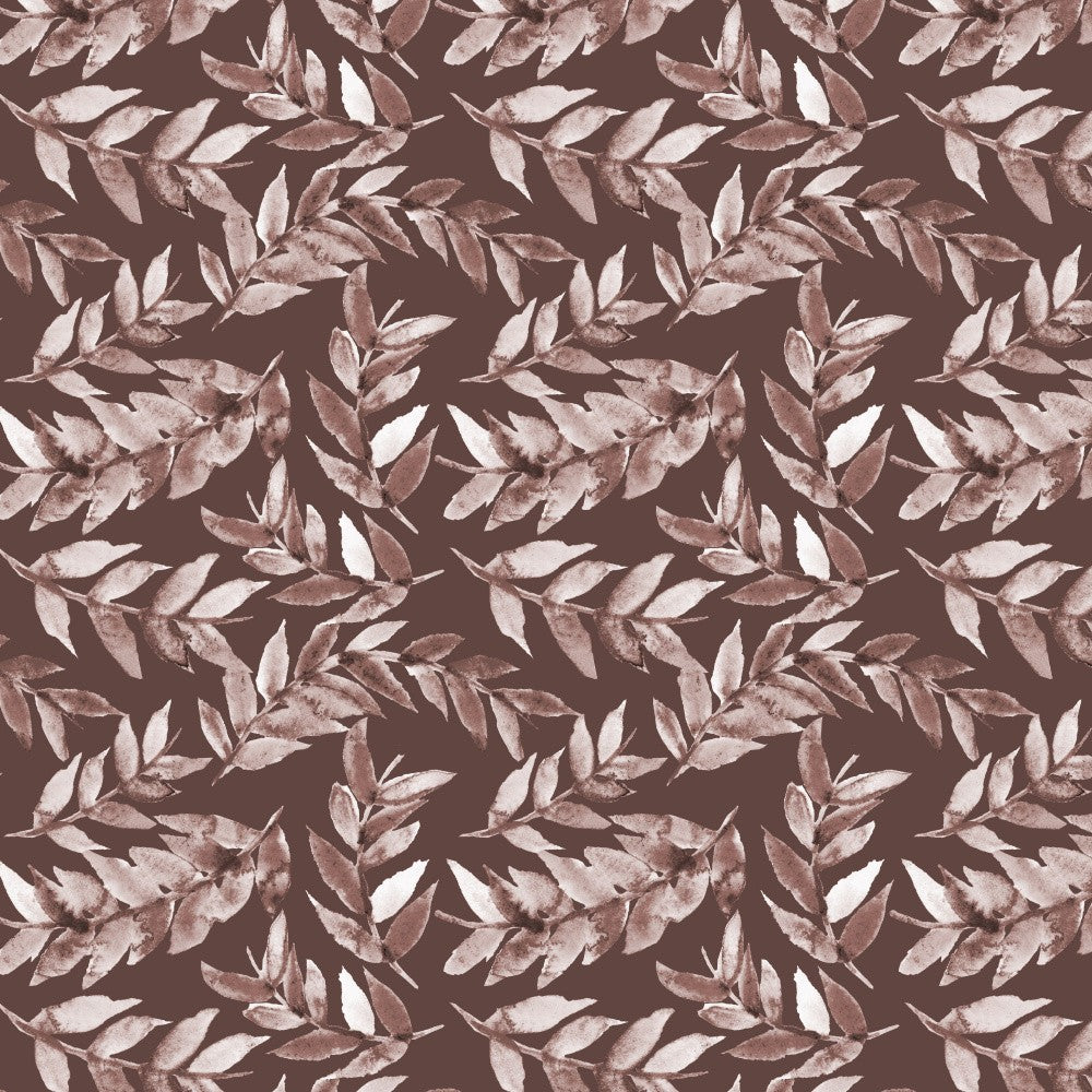 Leaves Curved Mocha Mousse