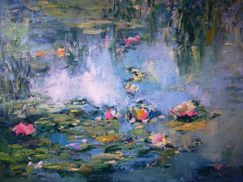 Serene Lily Pond