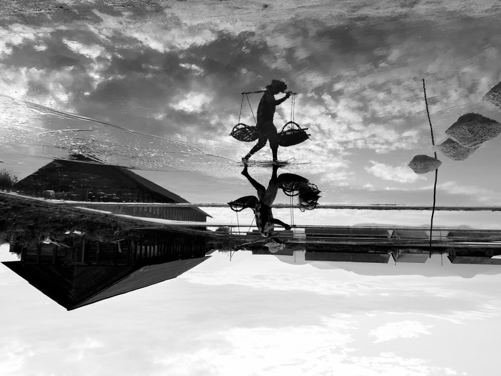 Salt Flats Silhouette