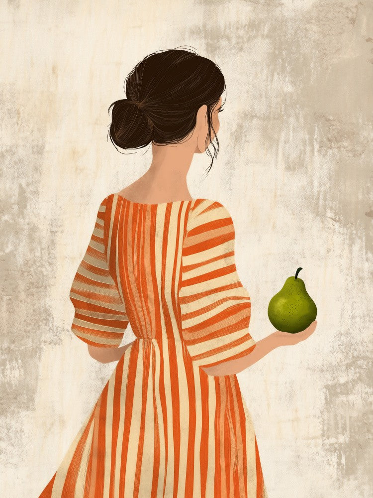 Frau in Orange Frau in Orange