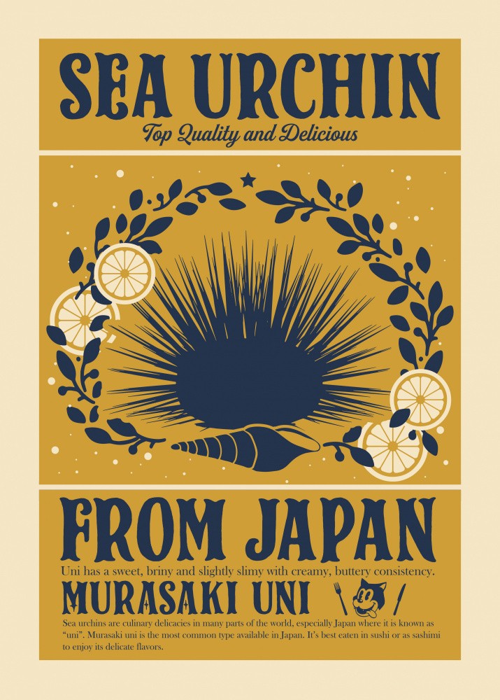 Urchin Kitchen Print