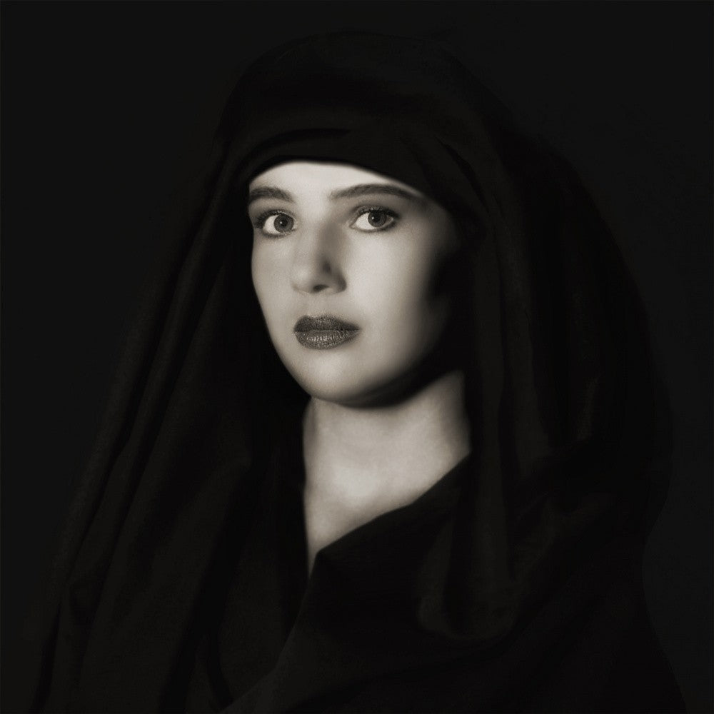 portrait in black