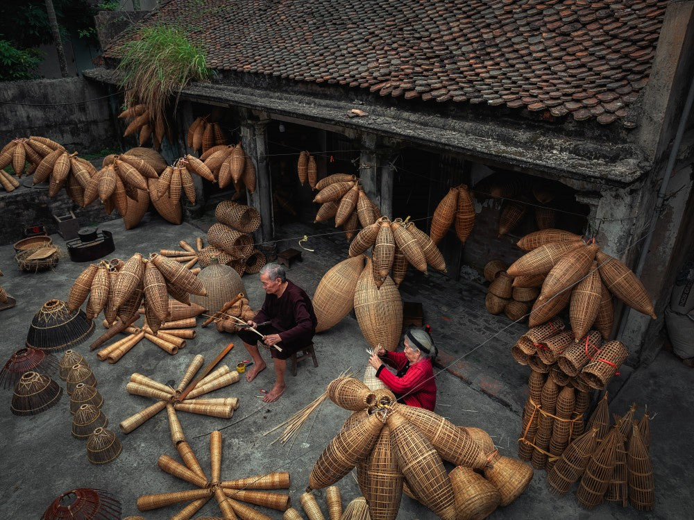 Fishing Basket Making