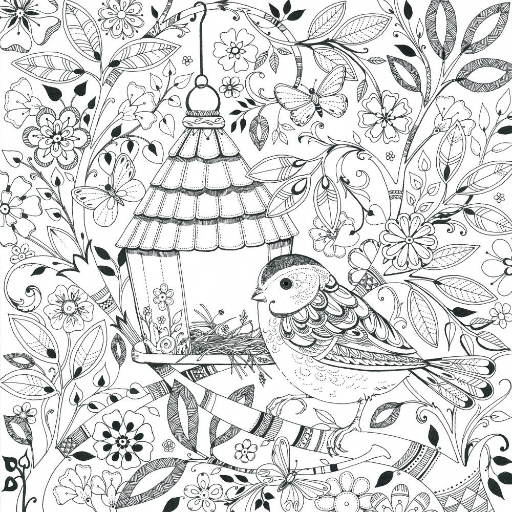 Bird House Delicate Tints