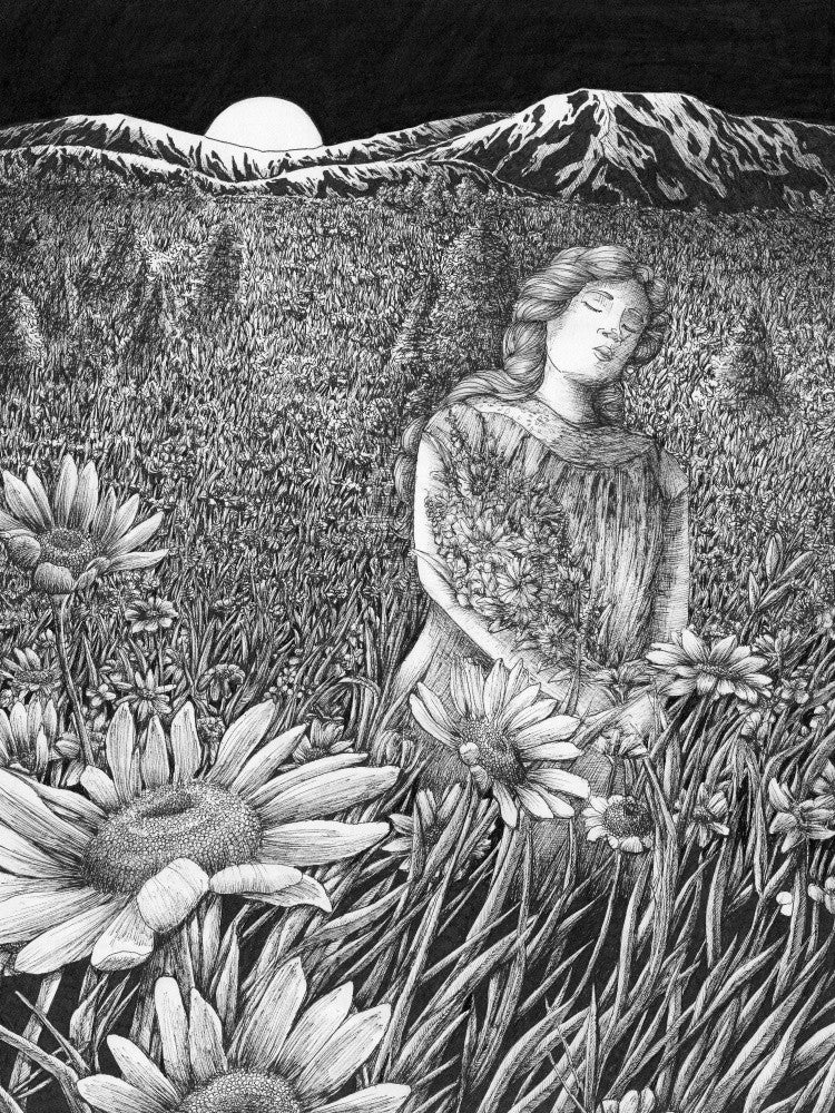 The Sun Rises and I Gather Blooms