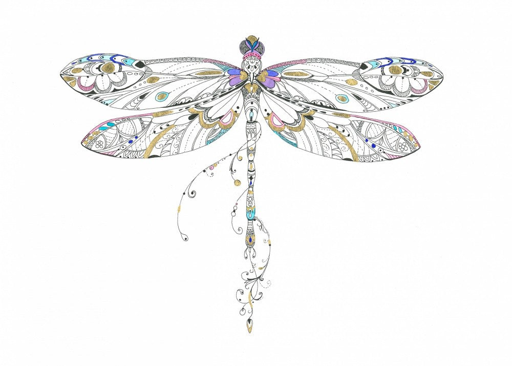 Dragonfly Delicate Tints