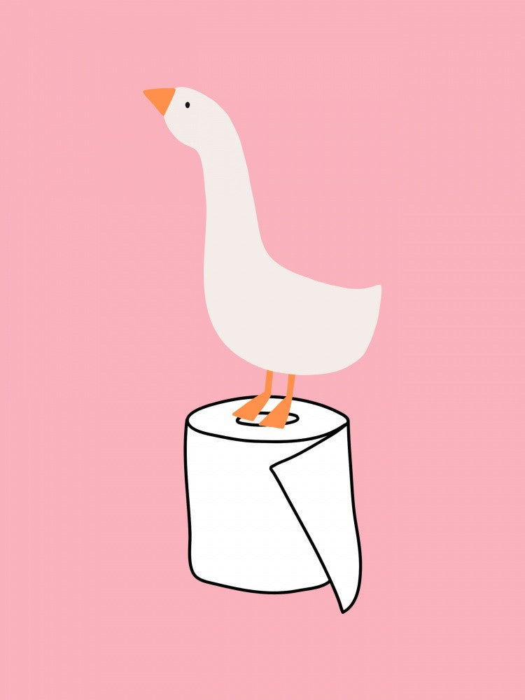 Silly Goose - Toilet Paper Pink