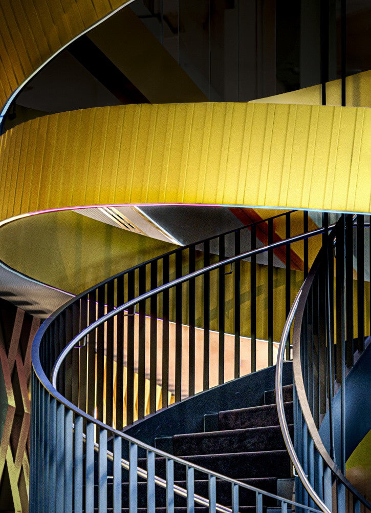 Hotel staircase