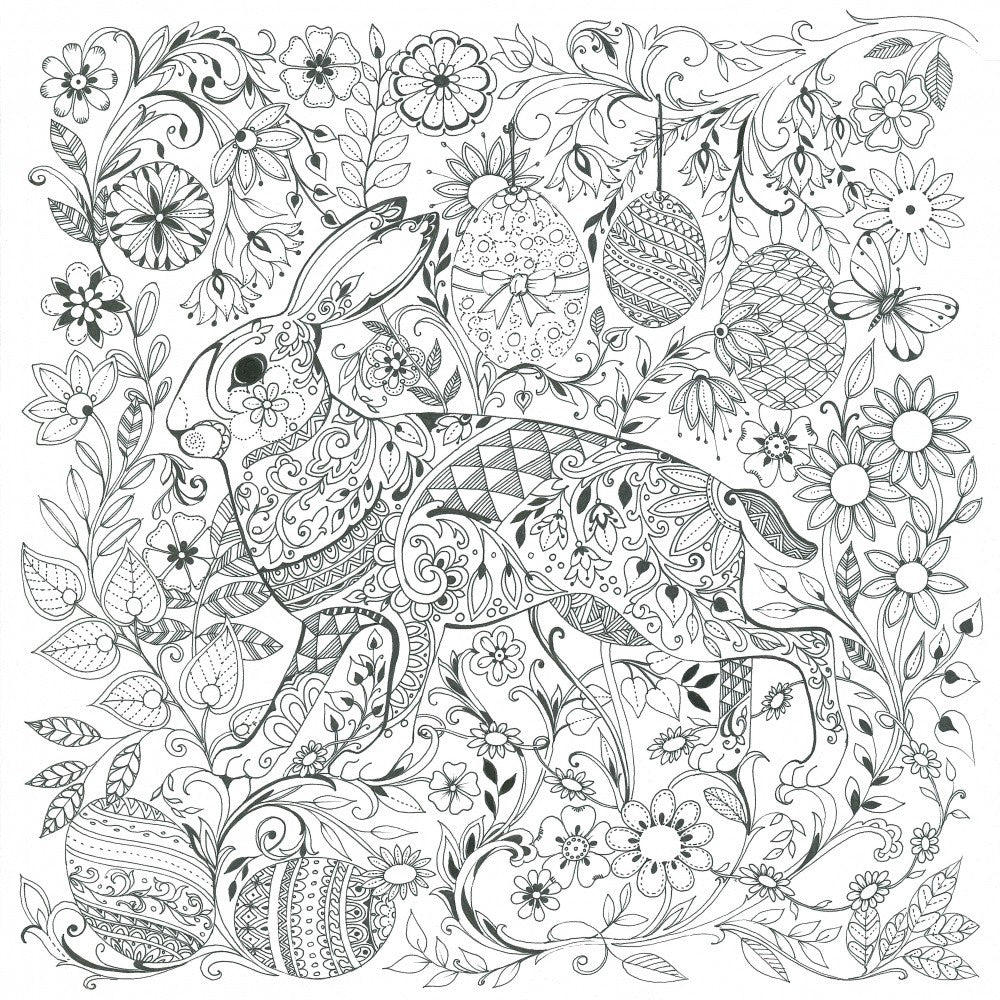 Floral Hare Dance