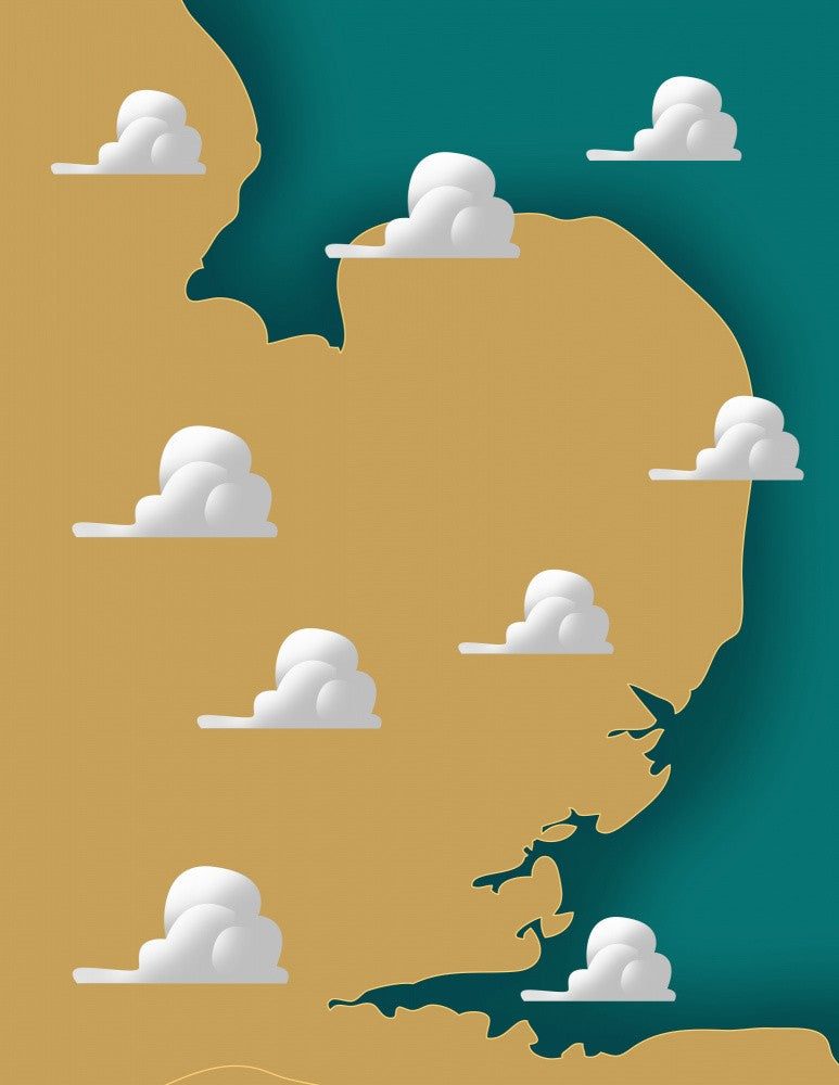 East Anglia Weather Map