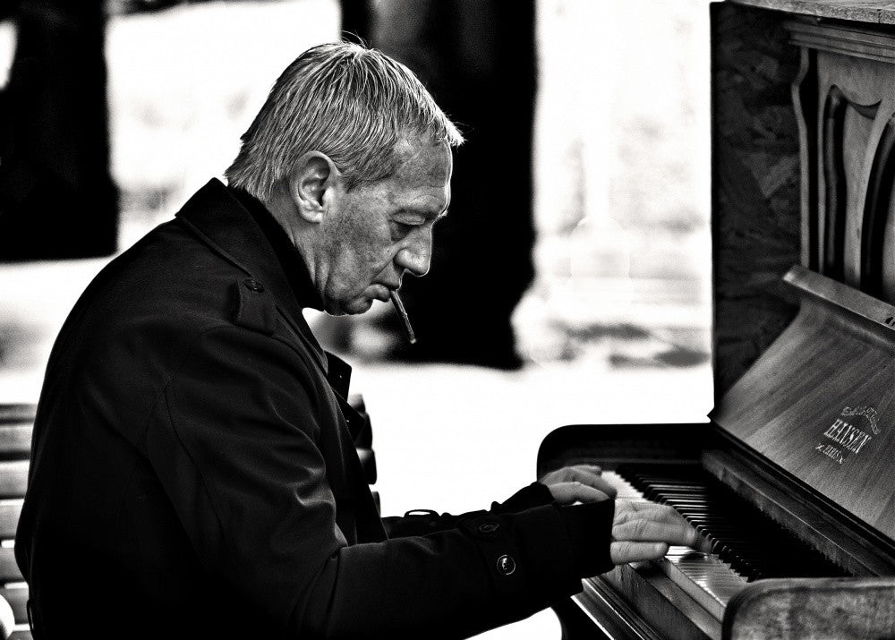 Der rauchende Pianist