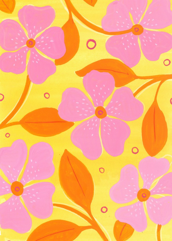 Pink Flower Pattern