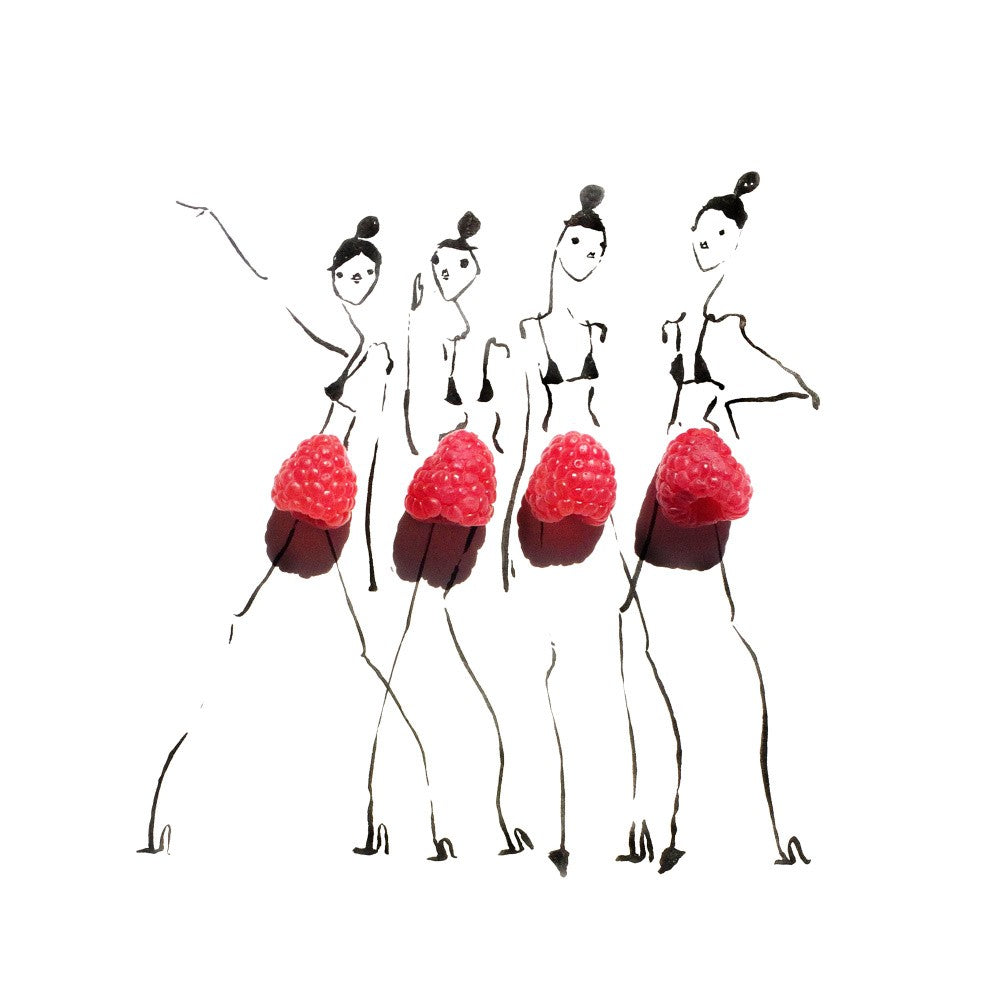 Raspberries On Parade