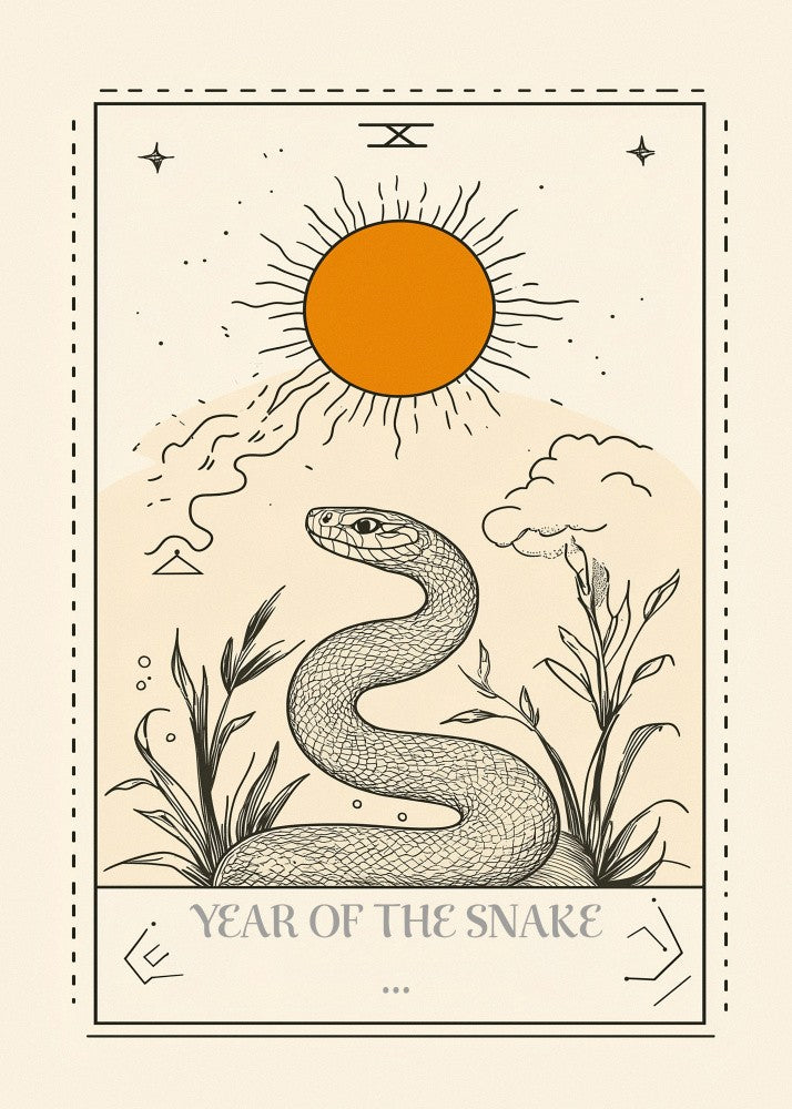 Snake Poster Sun