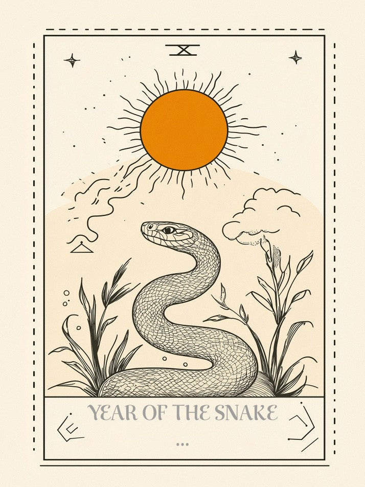 Snake Poster Sun