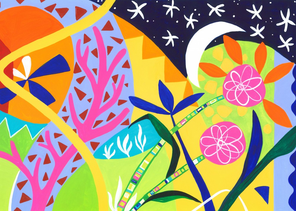 Expressionist Colorful Day