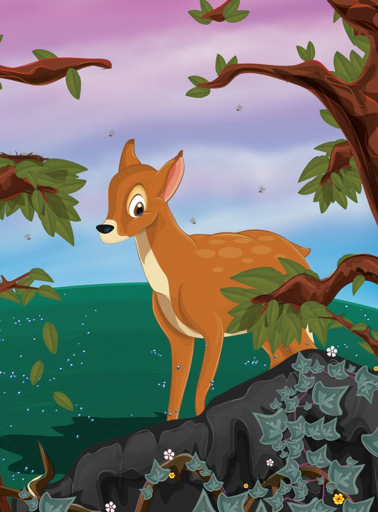 Deer in the Spring