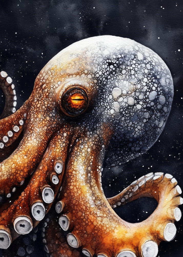 Very big Octopus sea life