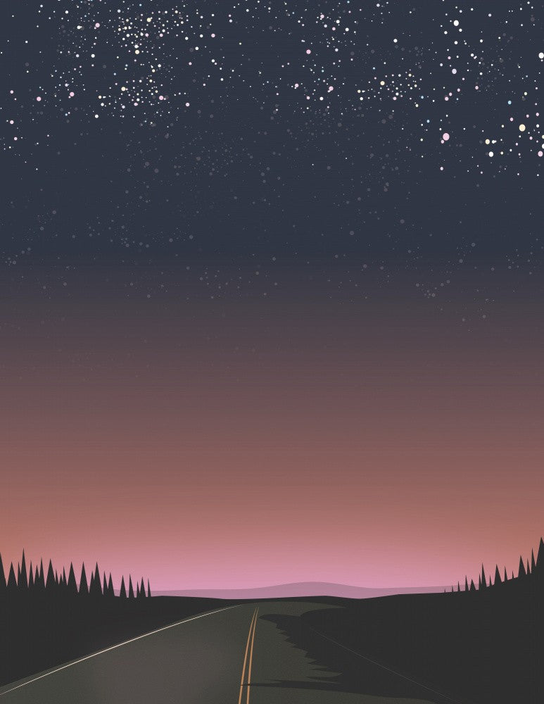 Road At Night