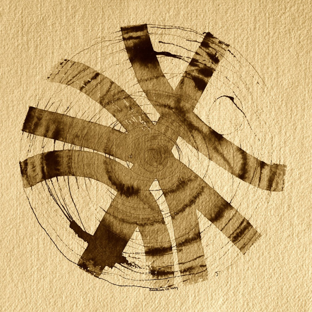 Whirling Sepia Echoes