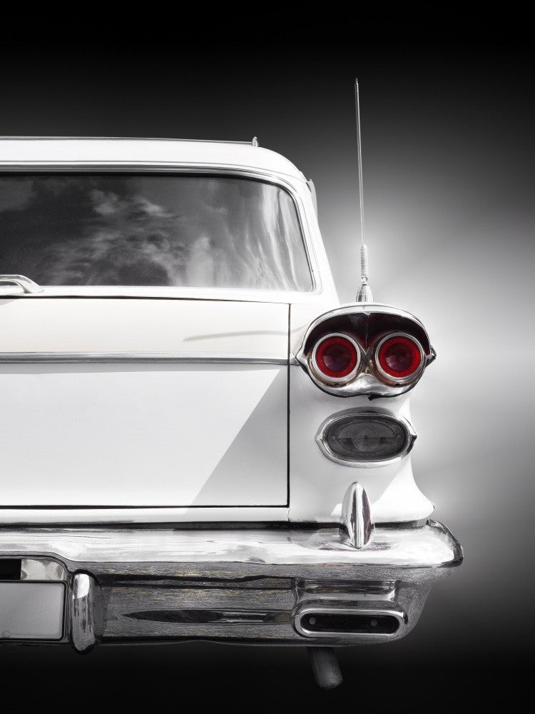 American classic car Chieftain Safari 1958 Rear