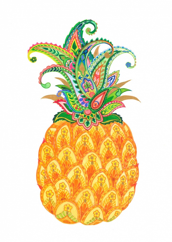 Paisley Pineapple
