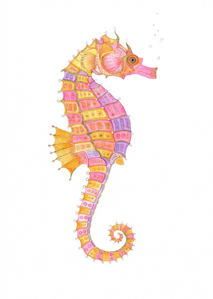 Irridescent Seahorse