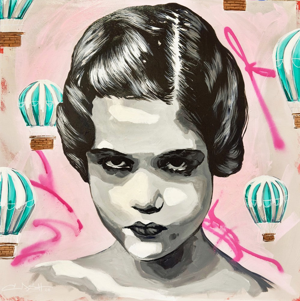 Vintage Skyward Gaze