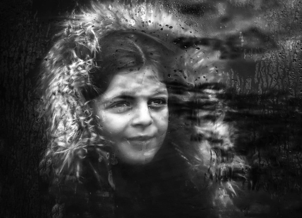 behind the glass