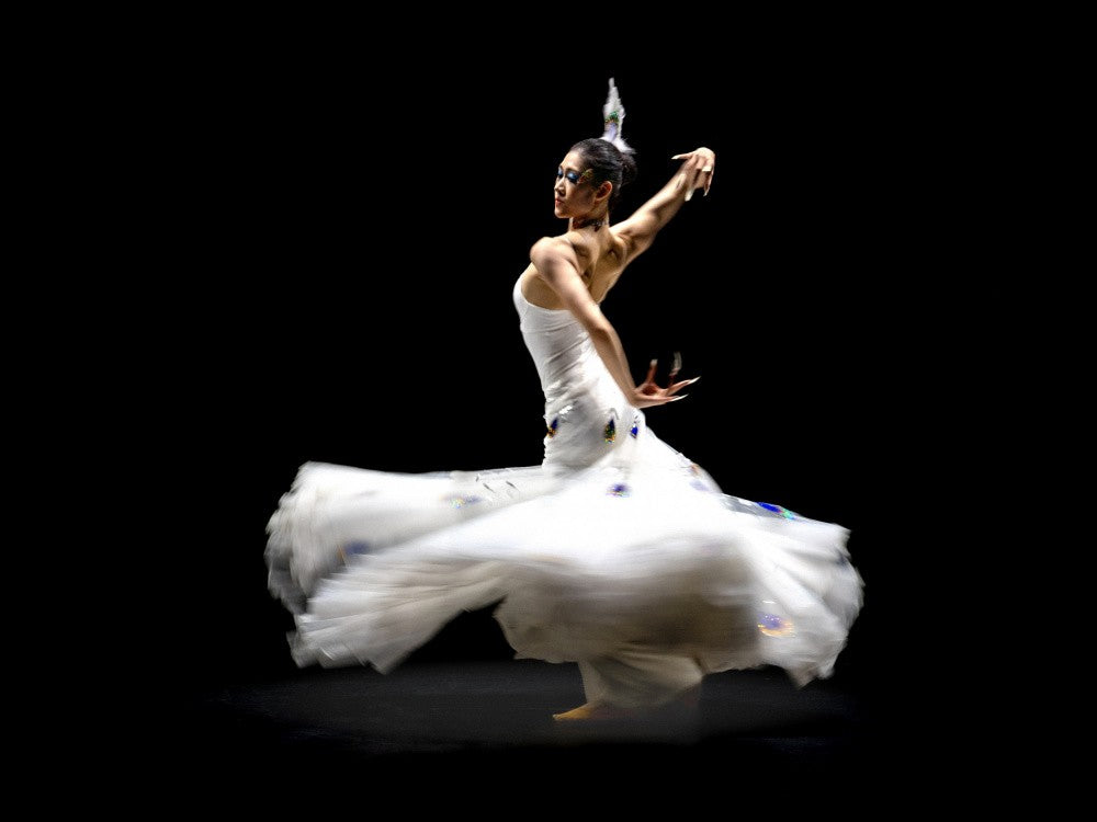 A Dancer’s Peacock Moment