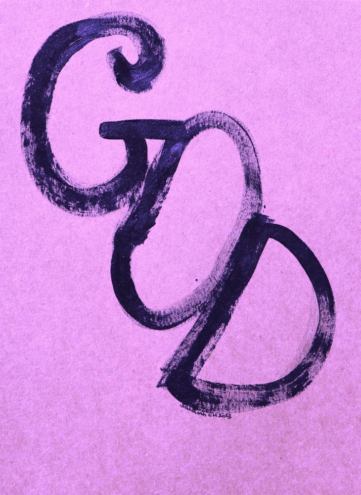 Bold Brush Letters