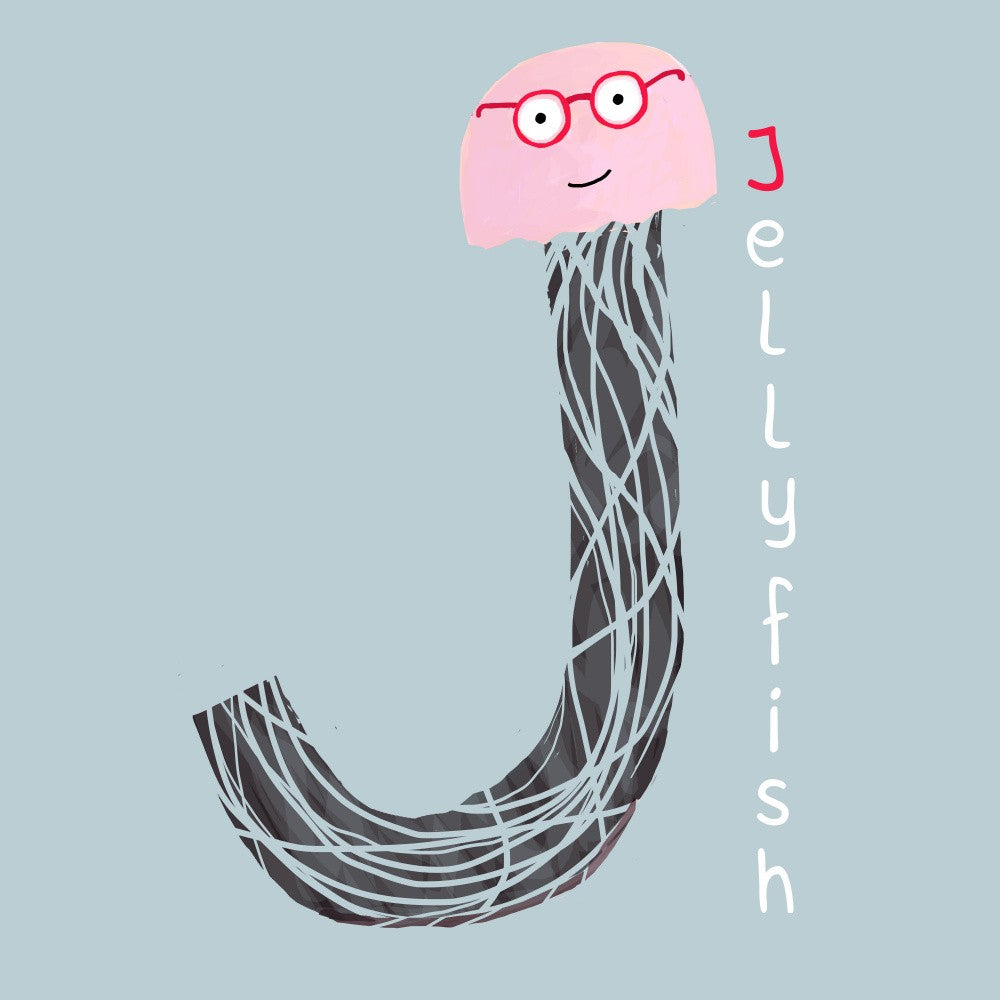 Playful Letter "J"