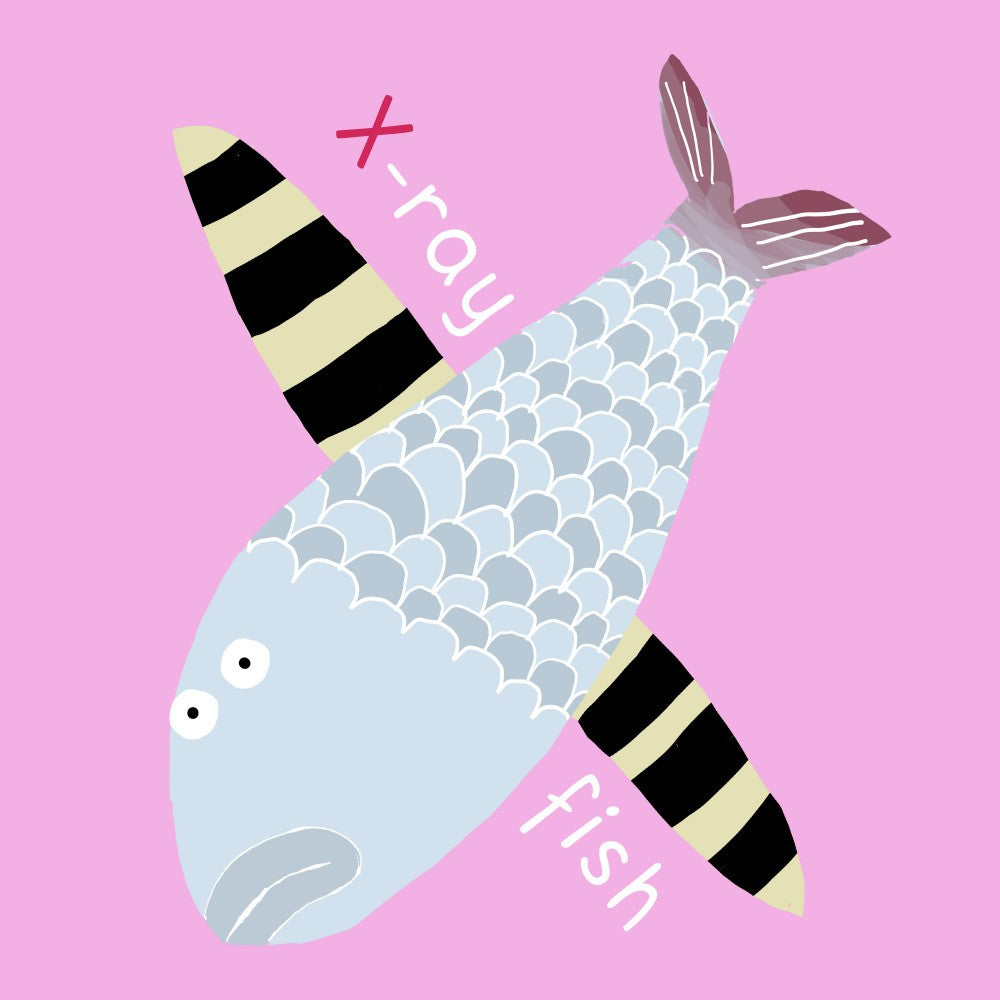X steht für Röntgenfisch