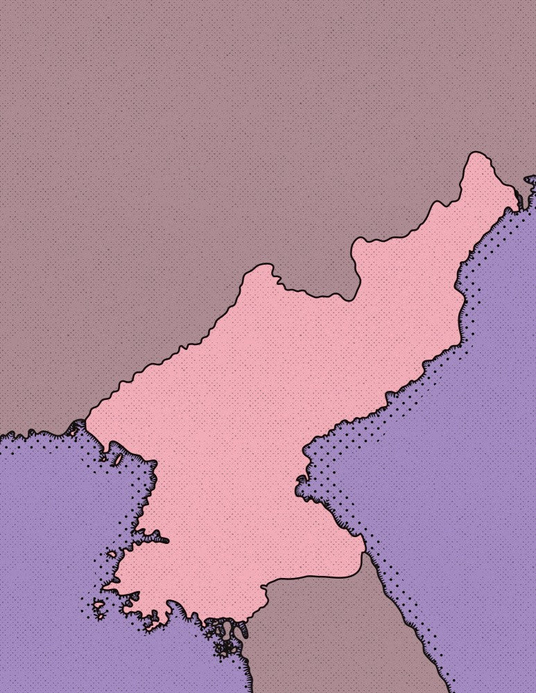 North Korea Travel Map