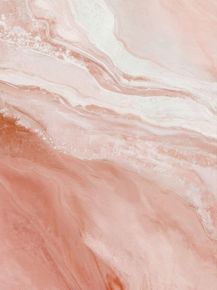 Pink and White Marbled Patterns