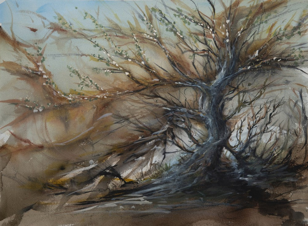 Surreal Tree with Twisted Branches