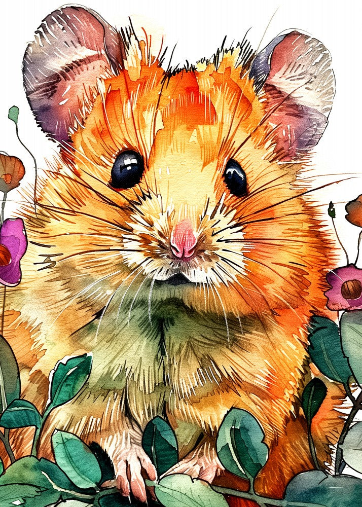 Hamster 3 animal art