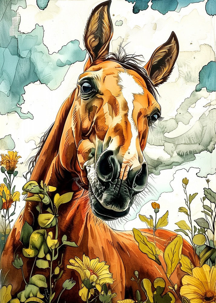 Horse 1 animal art