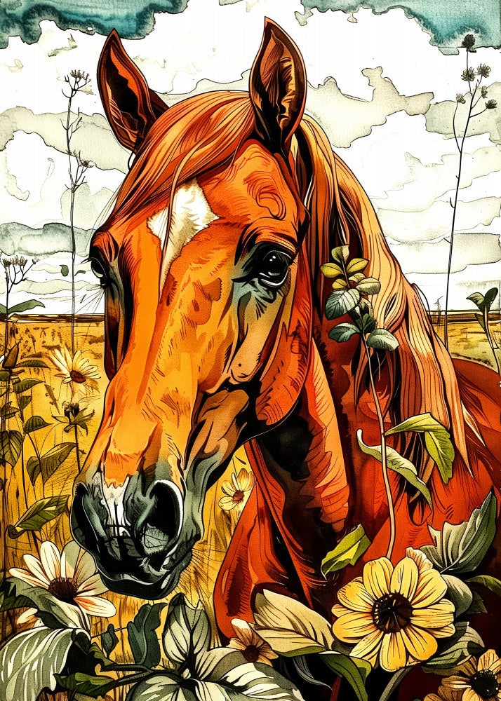 Horse 4 animal art