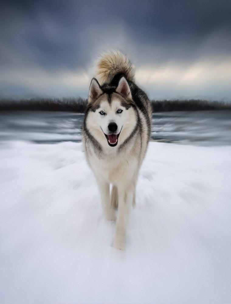 Meet a Husky at Cherry Beach