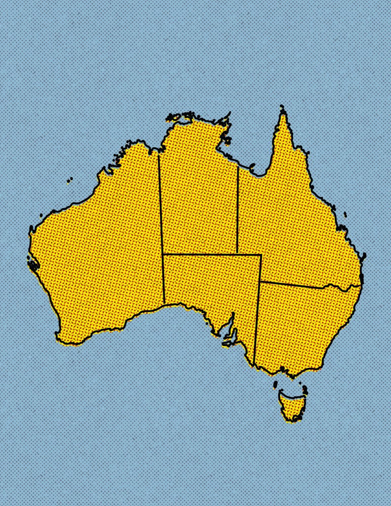 Map of Australia