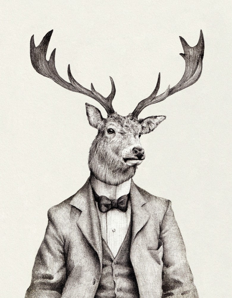 Human Body Dressed In Vintage Attire