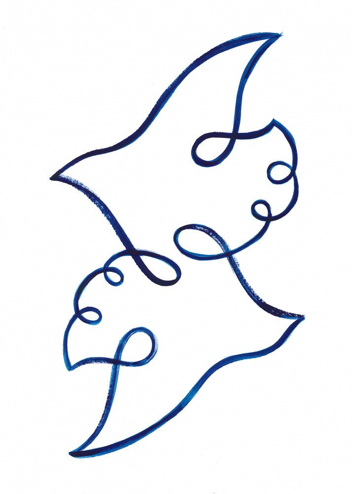 Two Stylized Manta