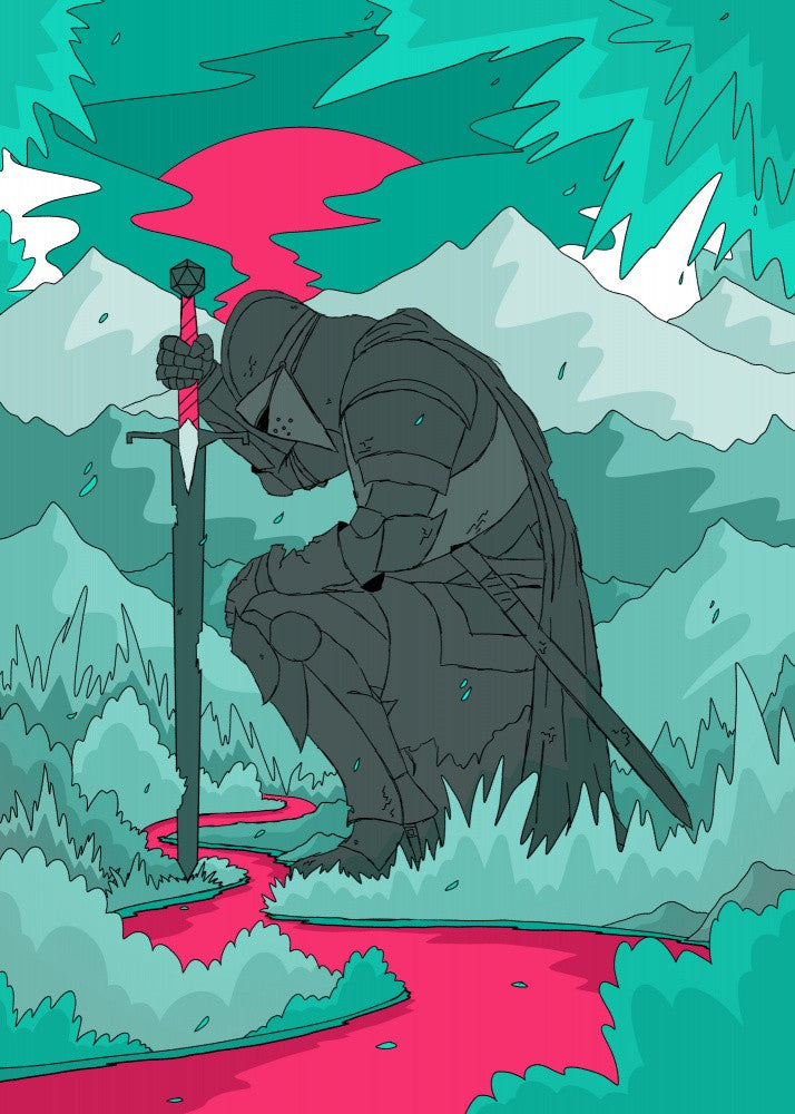 Stone knight