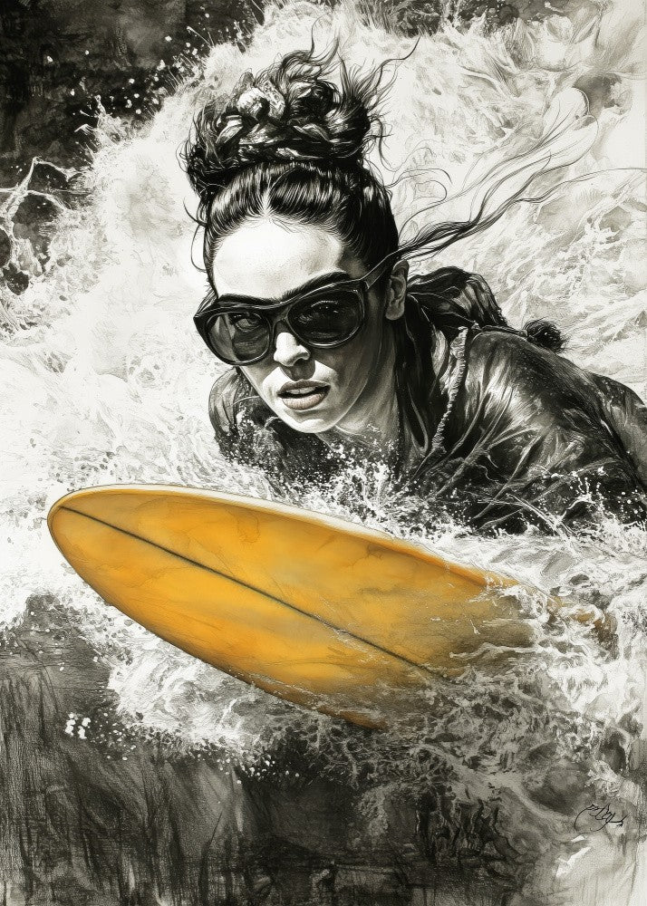 Surfing Girl 1